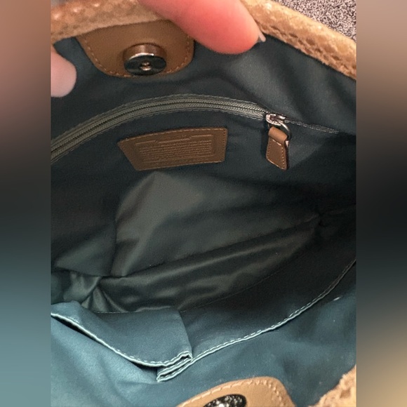 Coach Tan Crossbody Bag with Adjustable Strap - Picture 6 of 13